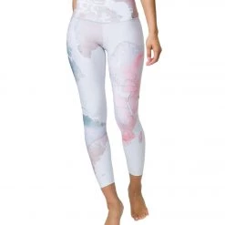 Onzie Graphic High Waisted 7/8 Yoga Leggings Globe CLOTHING