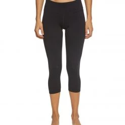 PrAna Pillar Yoga Capris Black CLOTHING