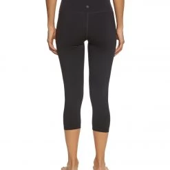 PrAna Pillar Yoga Capris Black CLOTHING