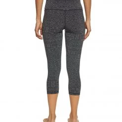 PrAna Pillar Yoga Capris Charcoal Heather Mosaic 11 PrAna Pillar Yoga Capris Charcoal Heather Mosaic