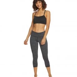 PrAna Pillar Yoga Capris Charcoal Heather Mosaic 12 PrAna Pillar Yoga Capris Charcoal Heather Mosaic