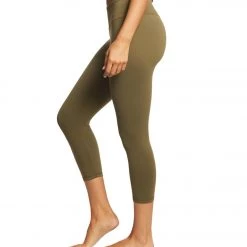 PrAna Pillar Yoga Capris Cargo Green CLOTHING