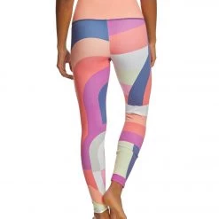 Onzie Graphic High Waisted 7/8 Yoga Leggings Curvy Geo