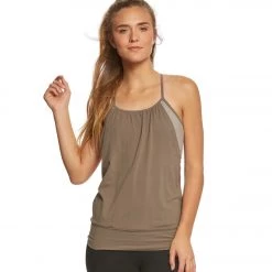 CLOTHING Hard Tail Over Easy Support Tank Top Gravel 13 CLOTHING Hard Tail Over Easy Support Tank Top Gravel