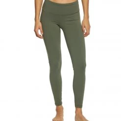 CLOTHING PrAna Pillar Yoga Leggings Forest Green