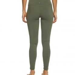 CLOTHING PrAna Pillar Yoga Leggings Forest Green