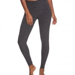 CLOTHING Beyond Yoga Cross It Back 7/8 Yoga Leggings Black/Charcoal