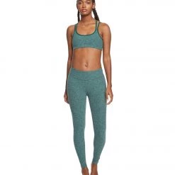 Beyond Yoga Cross It Back 7/8 Yoga Leggings Woodland Forest/Light Sage