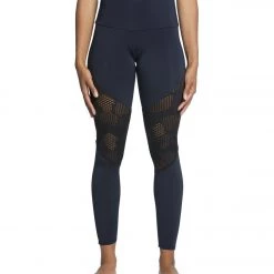 Onzie High Waisted Track Yoga Leggings Black Honeycomb CLOTHING 9 Onzie High Waisted Track Yoga Leggings Black Honeycomb CLOTHING