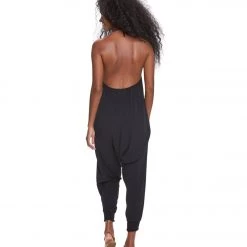 Buddha Pants Harem Jumpsuit Black