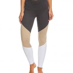 CLOTHING Onzie High Waisted Track Yoga Leggings Taupe Combo 13 CLOTHING Onzie High Waisted Track Yoga Leggings Taupe Combo