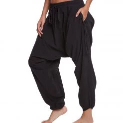 CLOTHING Buddha Pants Savannah Winter Harem Pants Black