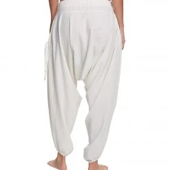 Buddha Pants Savannah Winter Harem Pants Beige CLOTHING