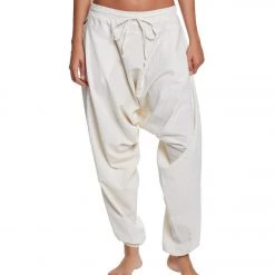 Buddha Pants Savannah Winter Harem Pants Beige CLOTHING