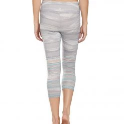 PrAna Pillar Printed Yoga Capris Ashy Sunrise CLOTHING