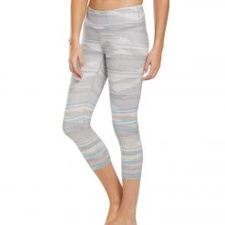 PrAna Pillar Printed Yoga Capris Ashy Sunrise CLOTHING