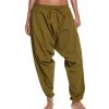Buddha Pants Savannah Winter Harem Pants Green