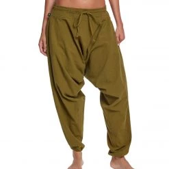 Buddha Pants Savannah Winter Harem Pants Green 13 Buddha Pants Savannah Winter Harem Pants Green