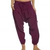 Buddha Pants Savannah Winter Harem Pants Purple CLOTHING 1 Buddha Pants Savannah Winter Harem Pants Purple CLOTHING