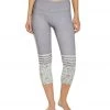 CLOTHING PrAna Pillar Printed Yoga Capris Moonlight Terrazzo
