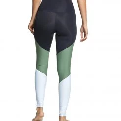 CLOTHING Onzie High Waisted Track Yoga Leggings Sage Combo