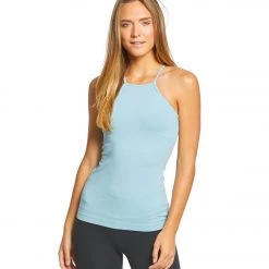 CLOTHING Hard Tail Open Air Support Tank Bottle Green