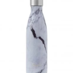 S'well White Marble 17oz Stainless Steel Water Bottle White Marble ACCESSORIES