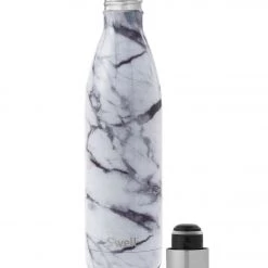 S'well White Marble 25oz Stainless Steel Water Bottle White Marble ACCESSORIES