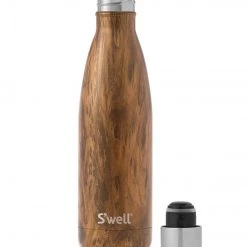 S'well Teakwood 17oz Stainless Steel Water Bottle Teakwood 8 S'well Teakwood 17oz Stainless Steel Water Bottle Teakwood
