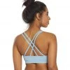 NUX Meditate Seamless Yoga Sports Bra Sky High