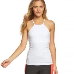 Hard Tail Open Air Support Tank White CLOTHING