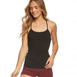 Hard Tail Femme Support Yoga Tank Top Black