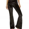Onzie Bell Flare Yoga Pants Black Velvet CLOTHING