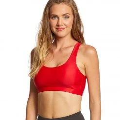 Strut-This The Kinzie Yoga Sports Bra Redcoat CLOTHING