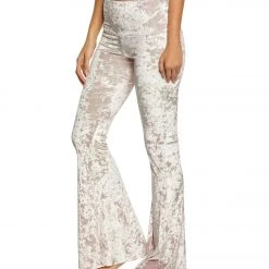 Onzie Bell Flare Yoga Pants Mist Velvet CLOTHING