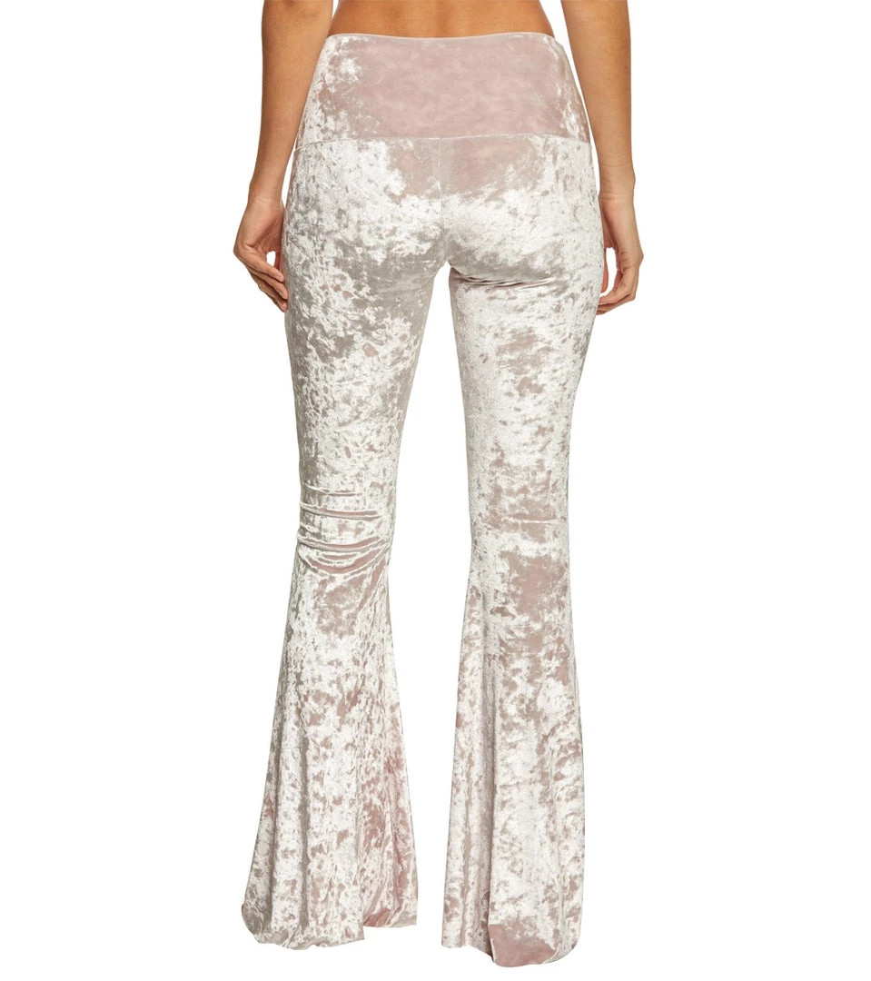 Onzie Bell Flare Yoga Pants Mist Velvet CLOTHING 5 Onzie Bell Flare Yoga Pants Mist Velvet CLOTHING