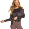 Hard Tail Velvet Raglan Shoulder Slide After Yoga Pullover Earl Gray 1 Hard Tail Velvet Raglan Shoulder Slide After Yoga Pullover Earl Gray