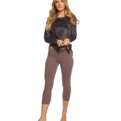 Hard Tail Velvet Raglan Shoulder Slide After Yoga Pullover Earl Gray 11 Hard Tail Velvet Raglan Shoulder Slide After Yoga Pullover Earl Gray