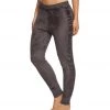 Hard Tail Velvet Skinny Side Shine Joggers Earl Gray