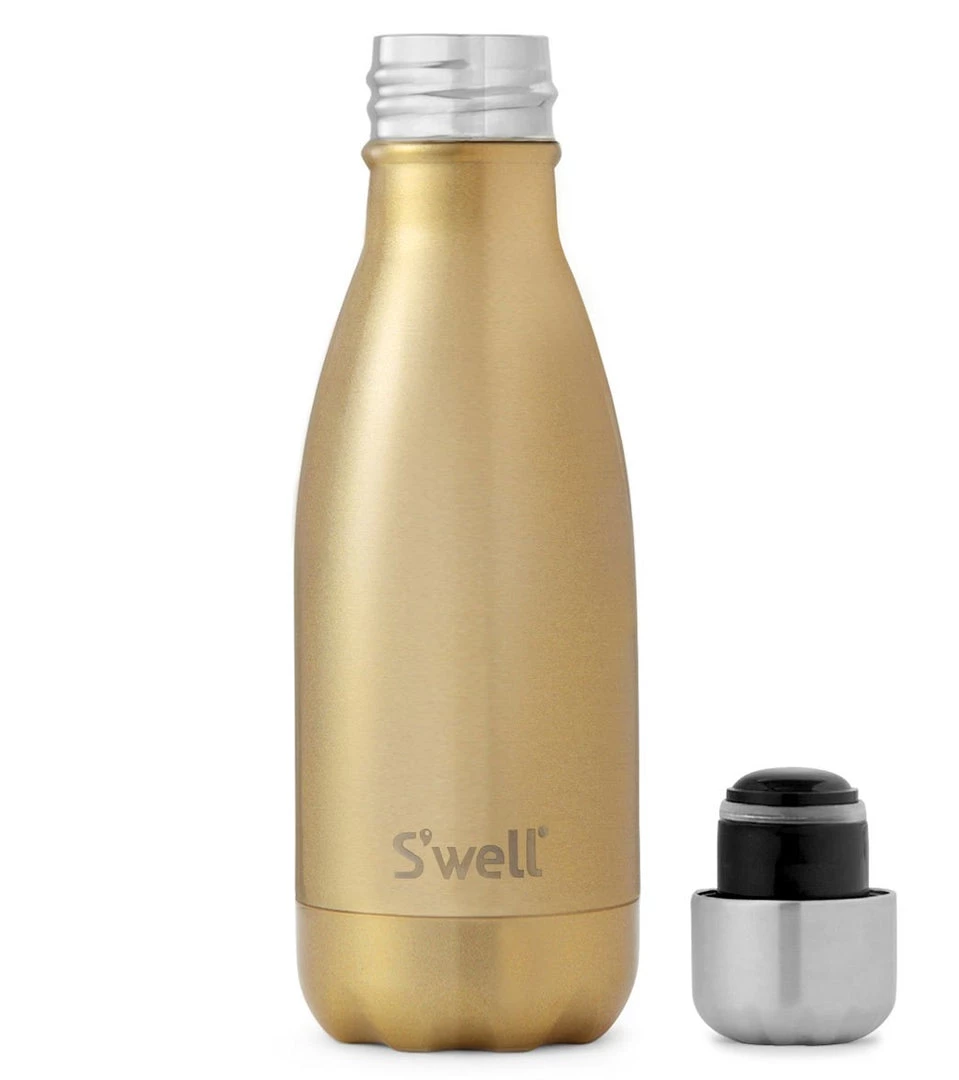 S'well Sparkling Champagne 9oz Stainless Steel Water Bottle Sparkling Champagne ACCESSORIES 4 S'well Sparkling Champagne 9oz Stainless Steel Water Bottle Sparkling Champagne ACCESSORIES