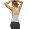 Hard Tail Open Back Support Tank Top Dove