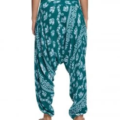 CLOTHING Buddha Pants Elephants Harem Pants Green 11 CLOTHING Buddha Pants Elephants Harem Pants Green