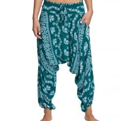 CLOTHING Buddha Pants Elephants Harem Pants Green 15 CLOTHING Buddha Pants Elephants Harem Pants Green