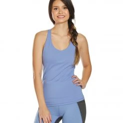 PrAna Verana Yoga Support Tank Top Colony Blue