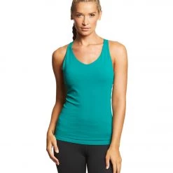 PrAna Verana Yoga Support Tank Top True Teal