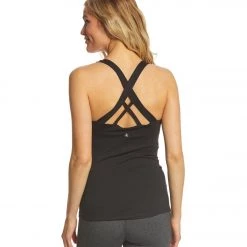 PrAna Verana Yoga Support Tank Top Black