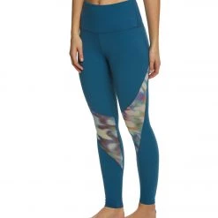 Beyond Yoga Prismatic High Waisted Midi Yoga Leggings Deep Sapphire CLOTHING