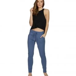 Free People Movement Sunny Skinny Sweat Pants Blue