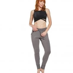 Free People Movement Sunny Skinny Sweat Pants Dark Grey