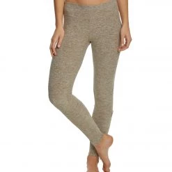 CLOTHING Beyond Yoga Bungee Up Adjustable Yoga Leggings White/Timber